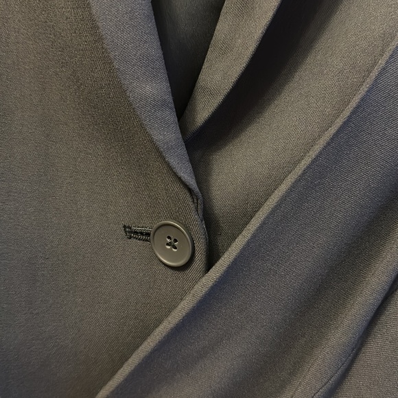 Banana Republic fitted long blazer - classy - dark grey - Picture 3 of 5